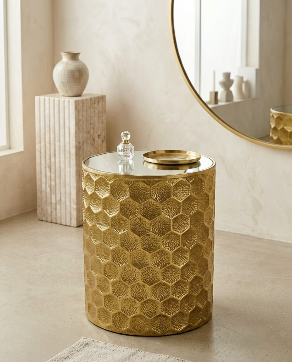 METAL STAND MIRROR TOP