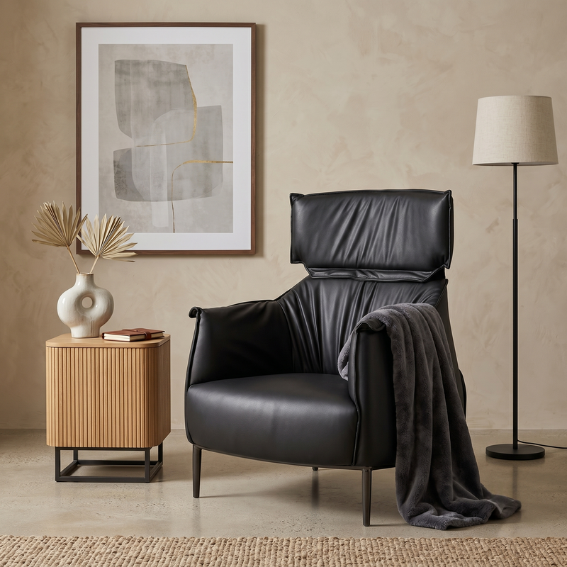 YOSUN ACCENT CHAIR with HEADREST