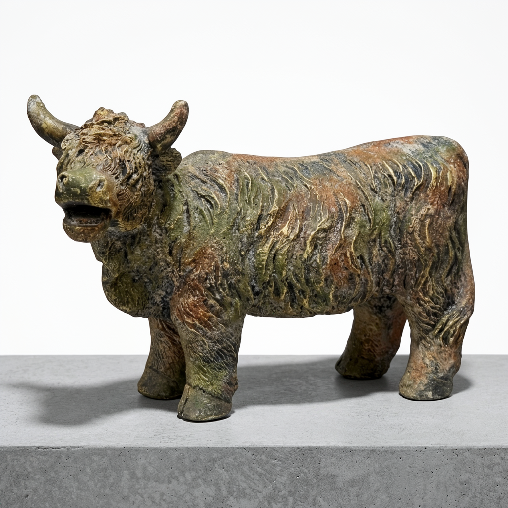 HIGHLAND COW FIGURINE