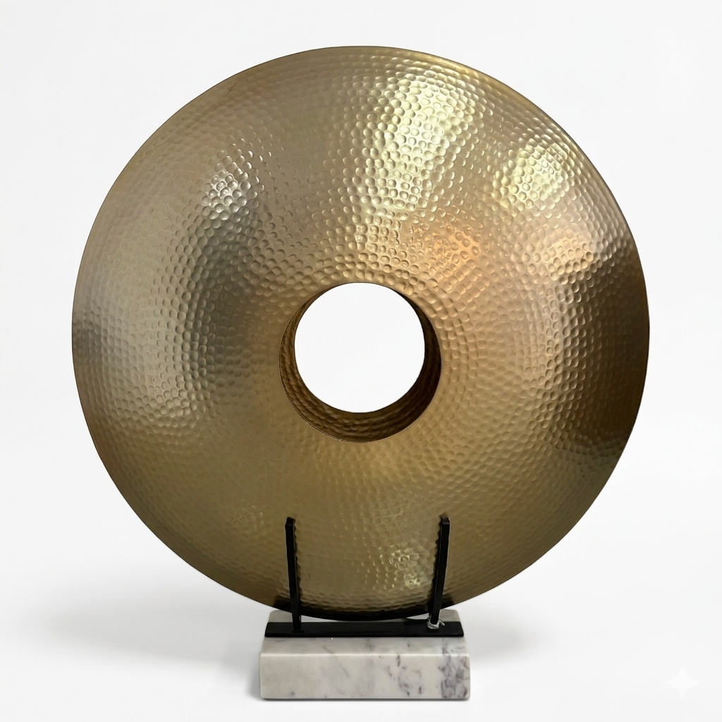 NK CUMBERLAND LARGE GOLD STATUARY