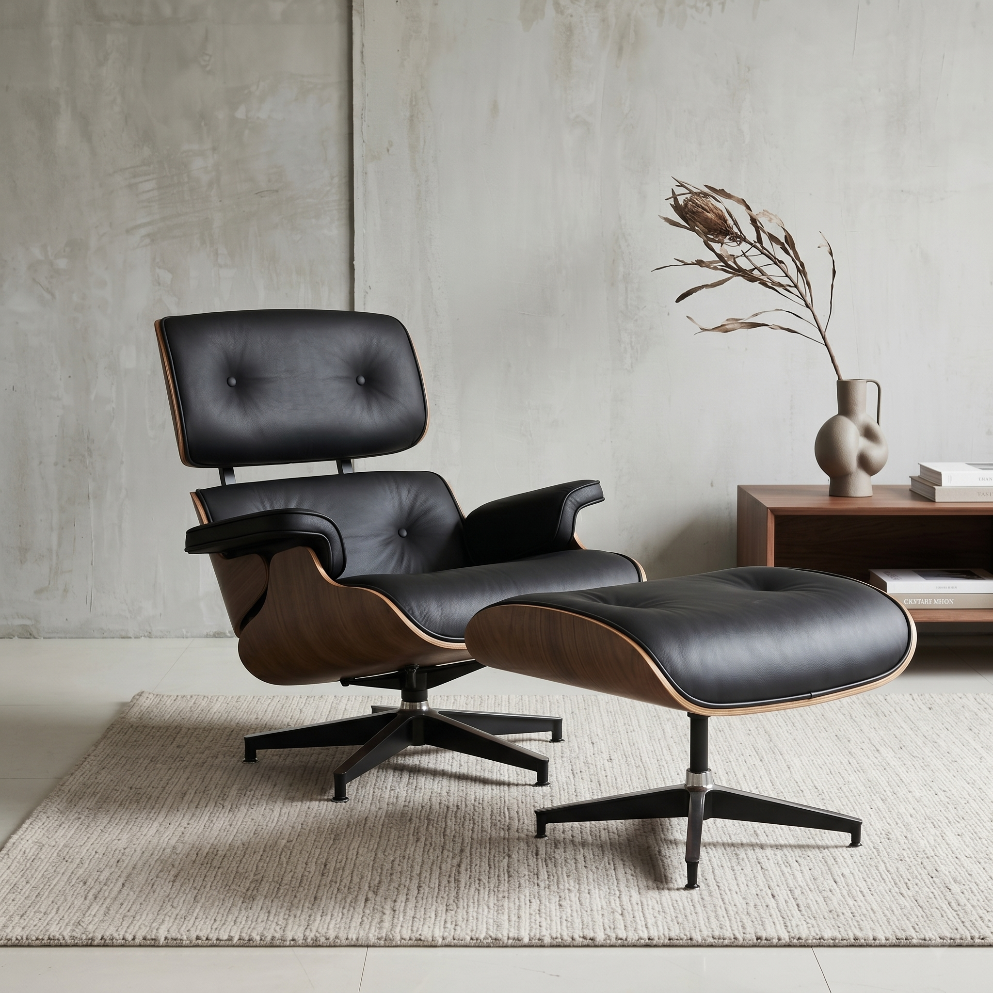GIOREM ACCENT CHAIR  with FOOT STOOL