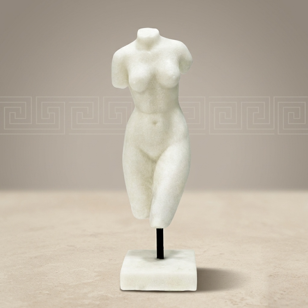 BUST SCULPTURE ON STAND