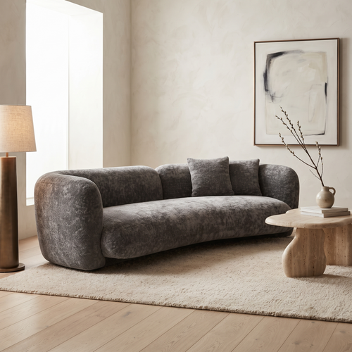 AZENITH 4 SEATER CURVED SOFA