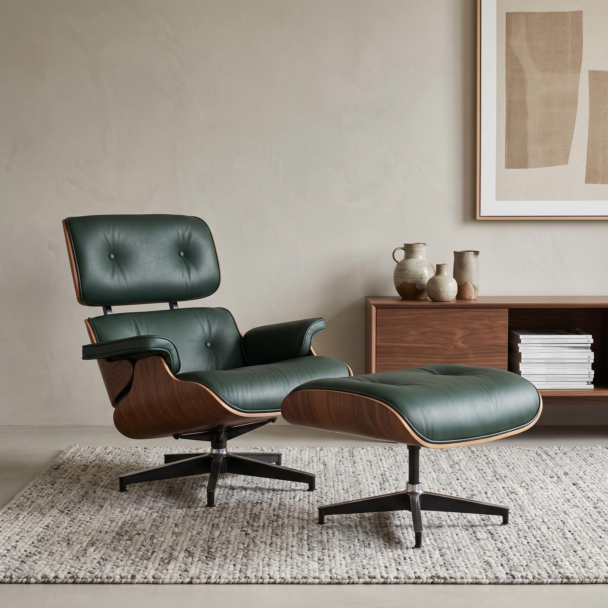 GIOREM ACCENT CHAIR  with FOOT STOOL