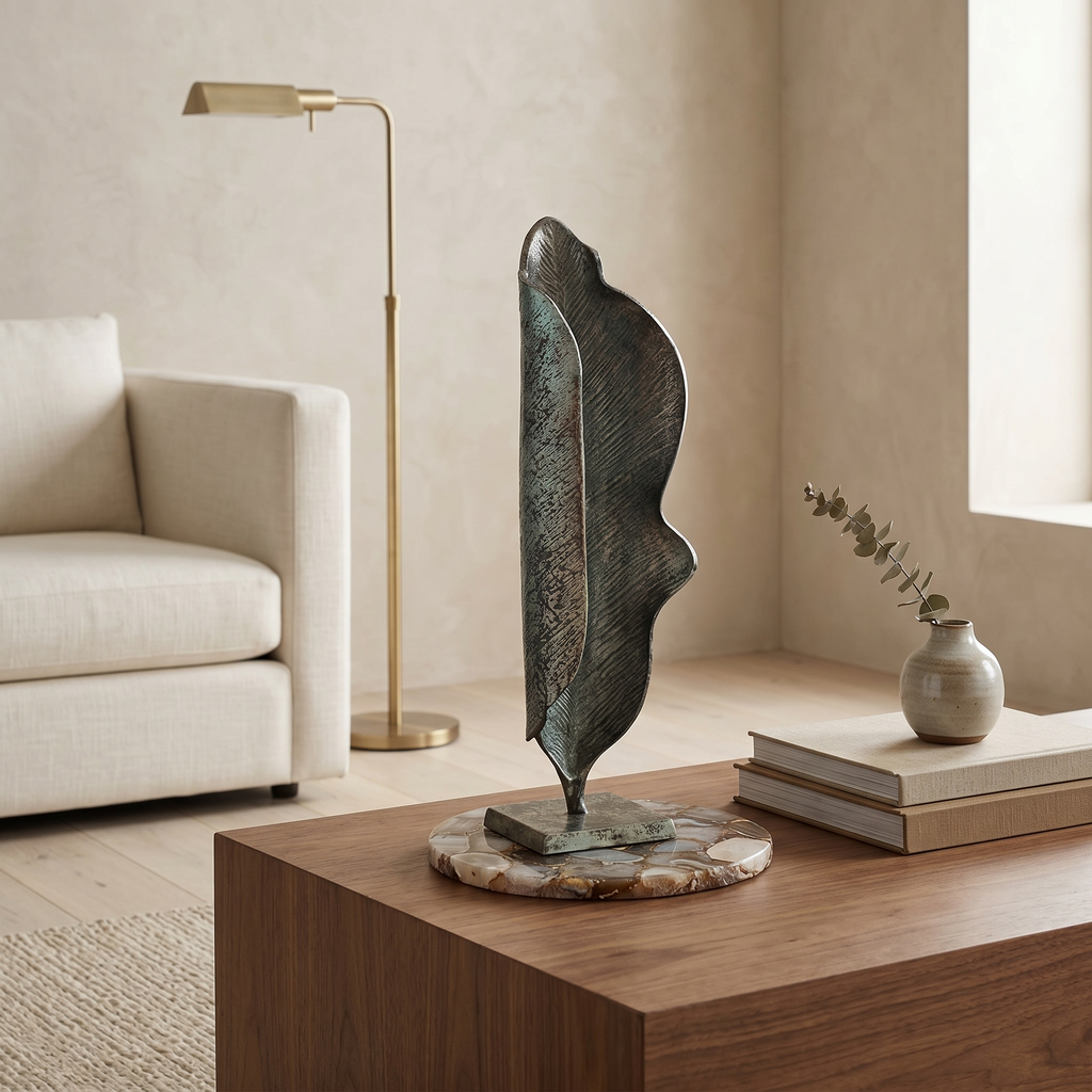 SILVER LEAF SCULPTURE