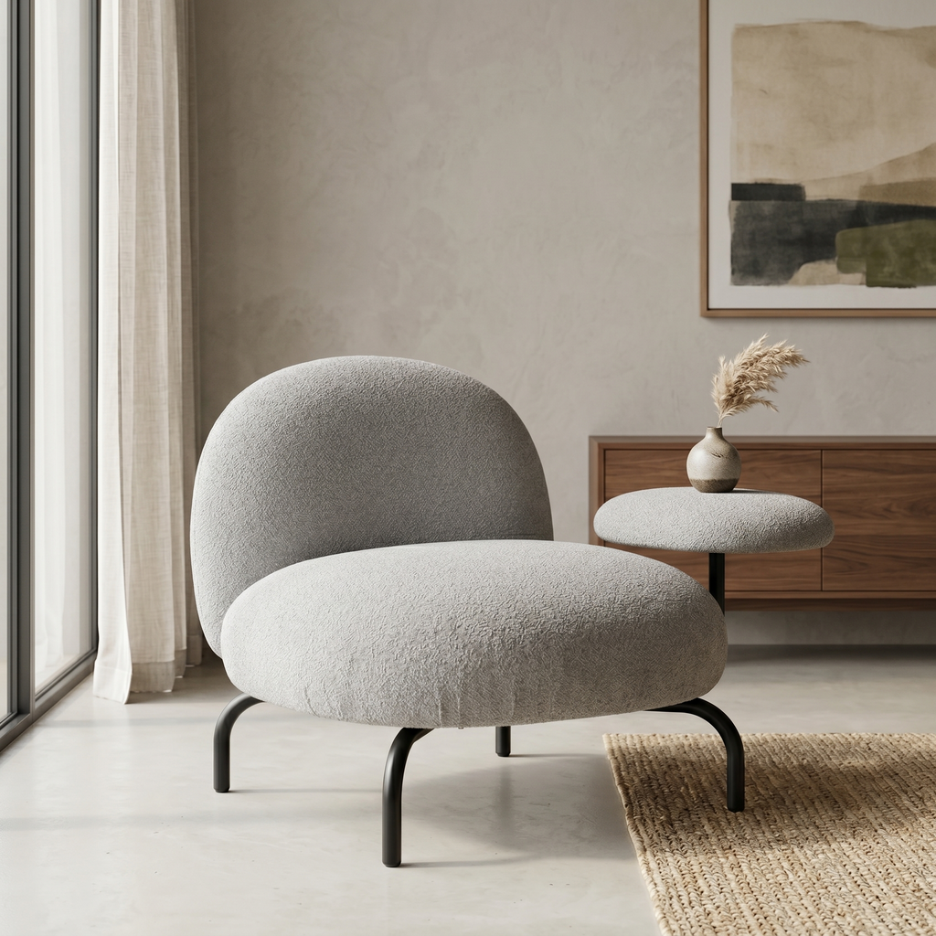 KHULAN ACCENT CHAIR with SINGLE ARMREST