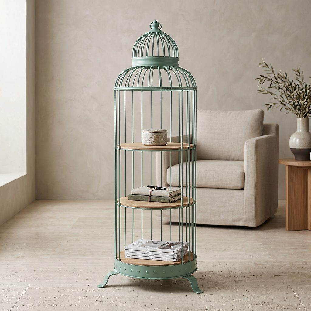 CHARLOTTE BIRD  CAGE SHELF