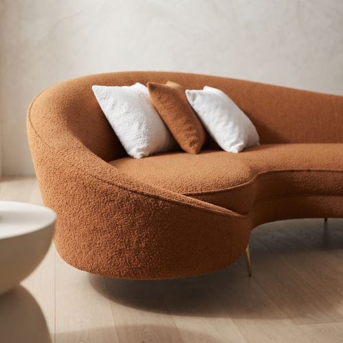 ABILIO CURVED SOFA