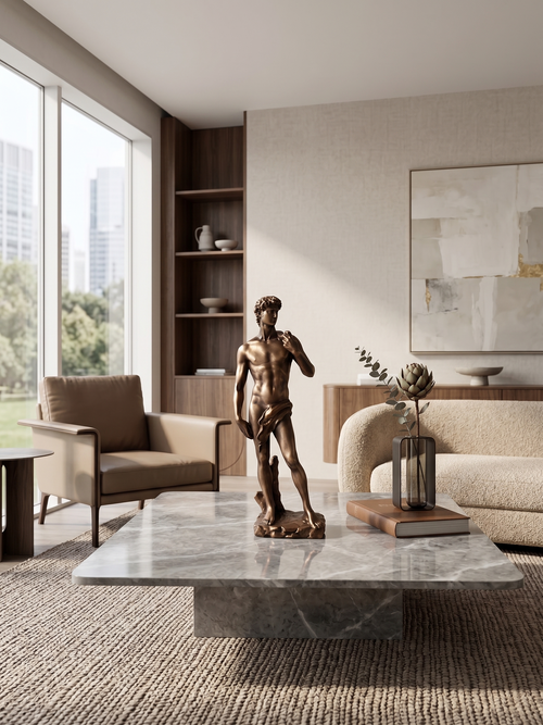 BRONZE DAVID SCULPTURE