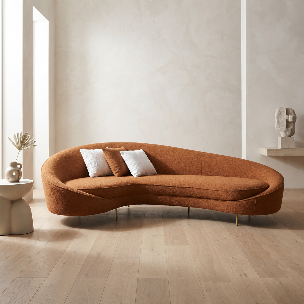 ABILIO CURVED SOFA