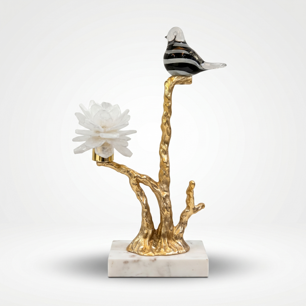 LUXURY BRANCH CANDLE HOLDER DECOR