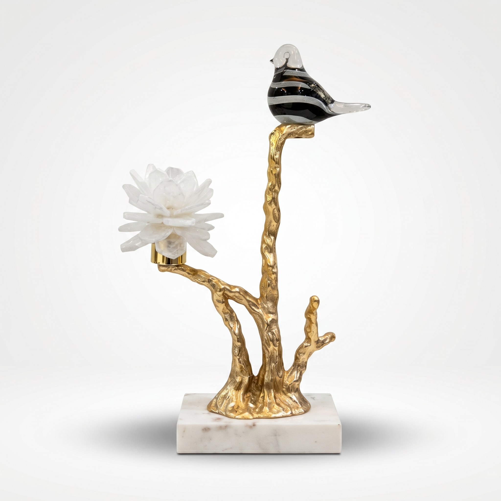 LUXURY BRANCH CANDLE HOLDER DECOR