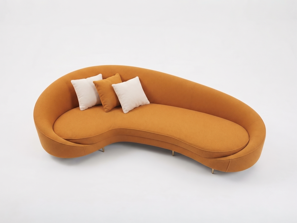 ABILIO CURVED SOFA