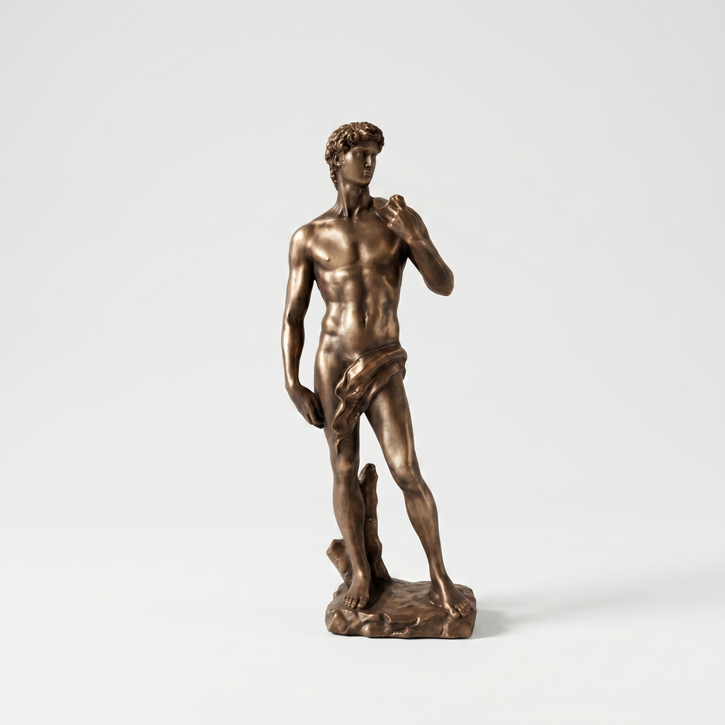 BRONZE DAVID SCULPTURE