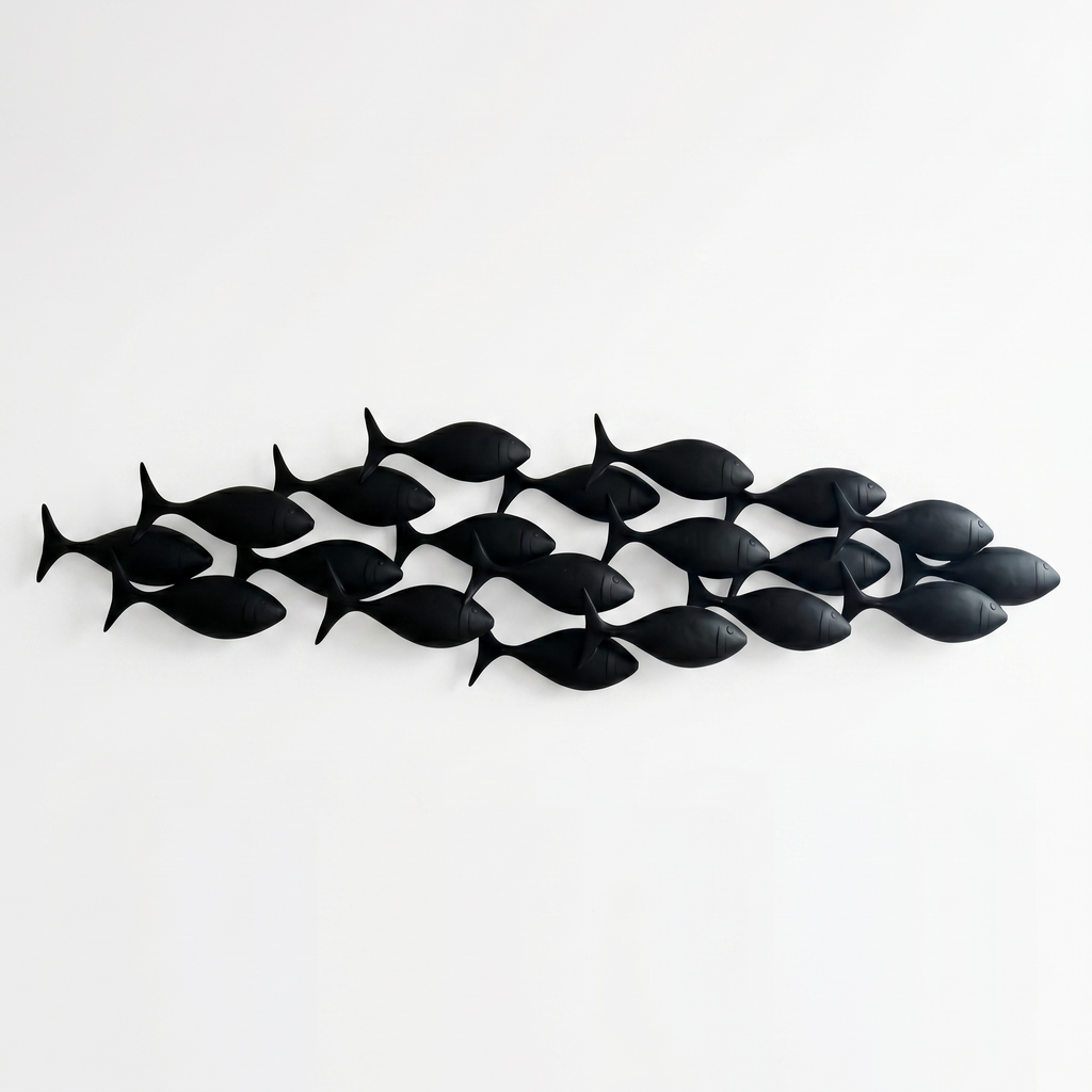 SCHOOL OF TUNA WALL ART