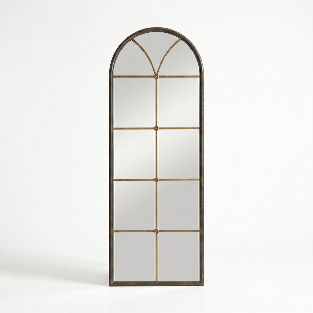 FRENCH WINDOW  FLOOR MIRROR