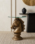 HORSE HEAD ACCENT TABLE