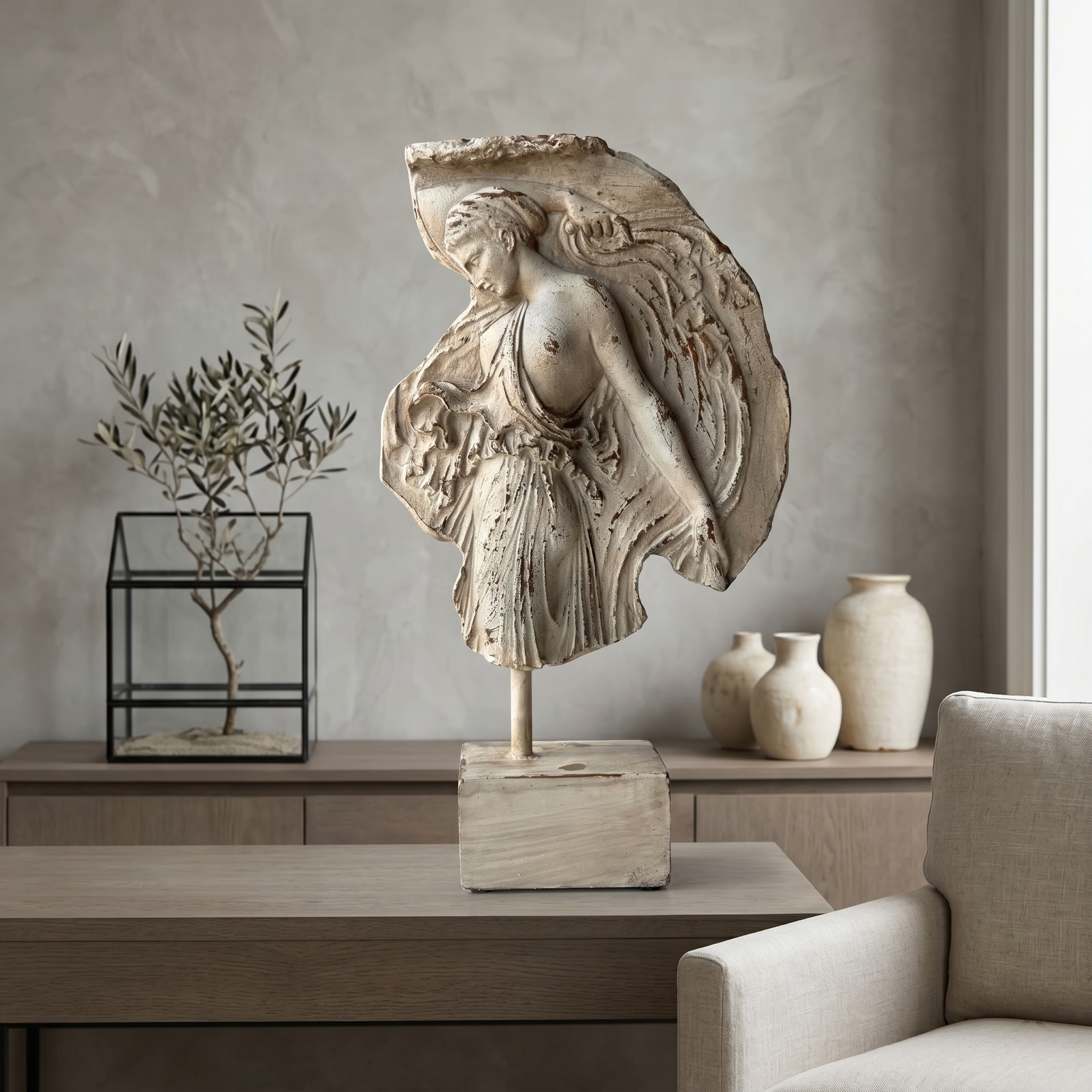 DANCING MAENAD  SCULPTURE