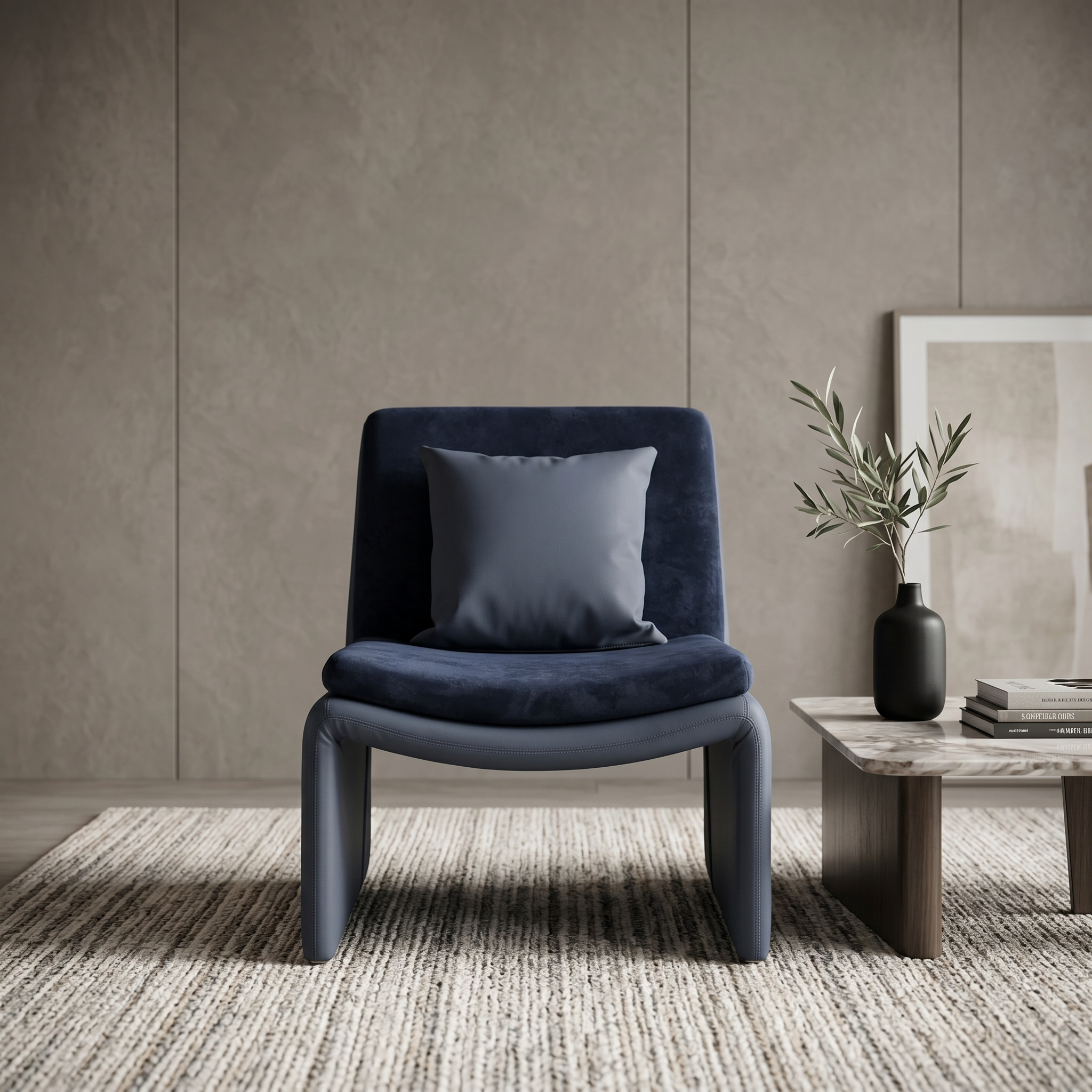 SAINA SOLO CHAIR  METAL FRAME