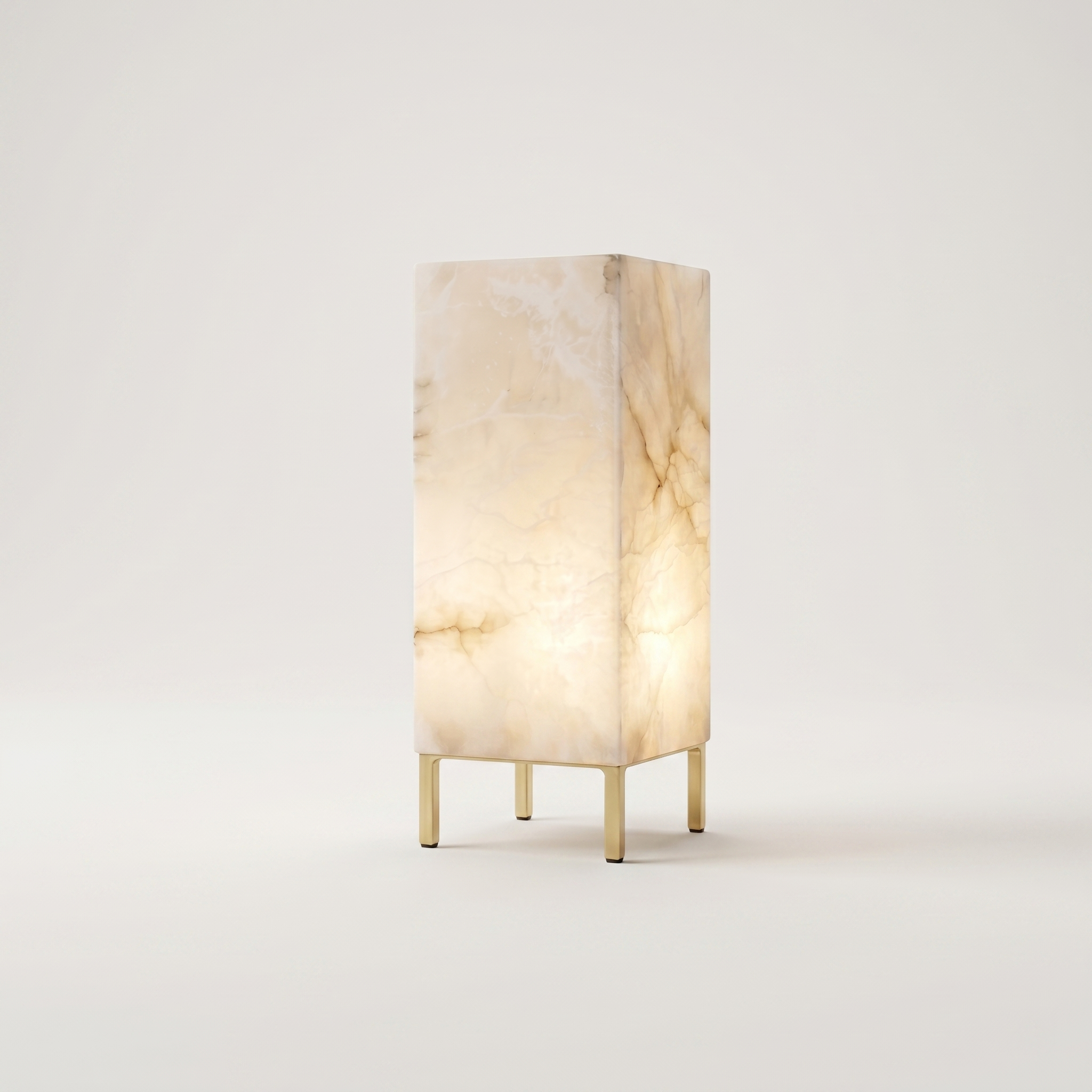 CUBOID MARBLE LAMP