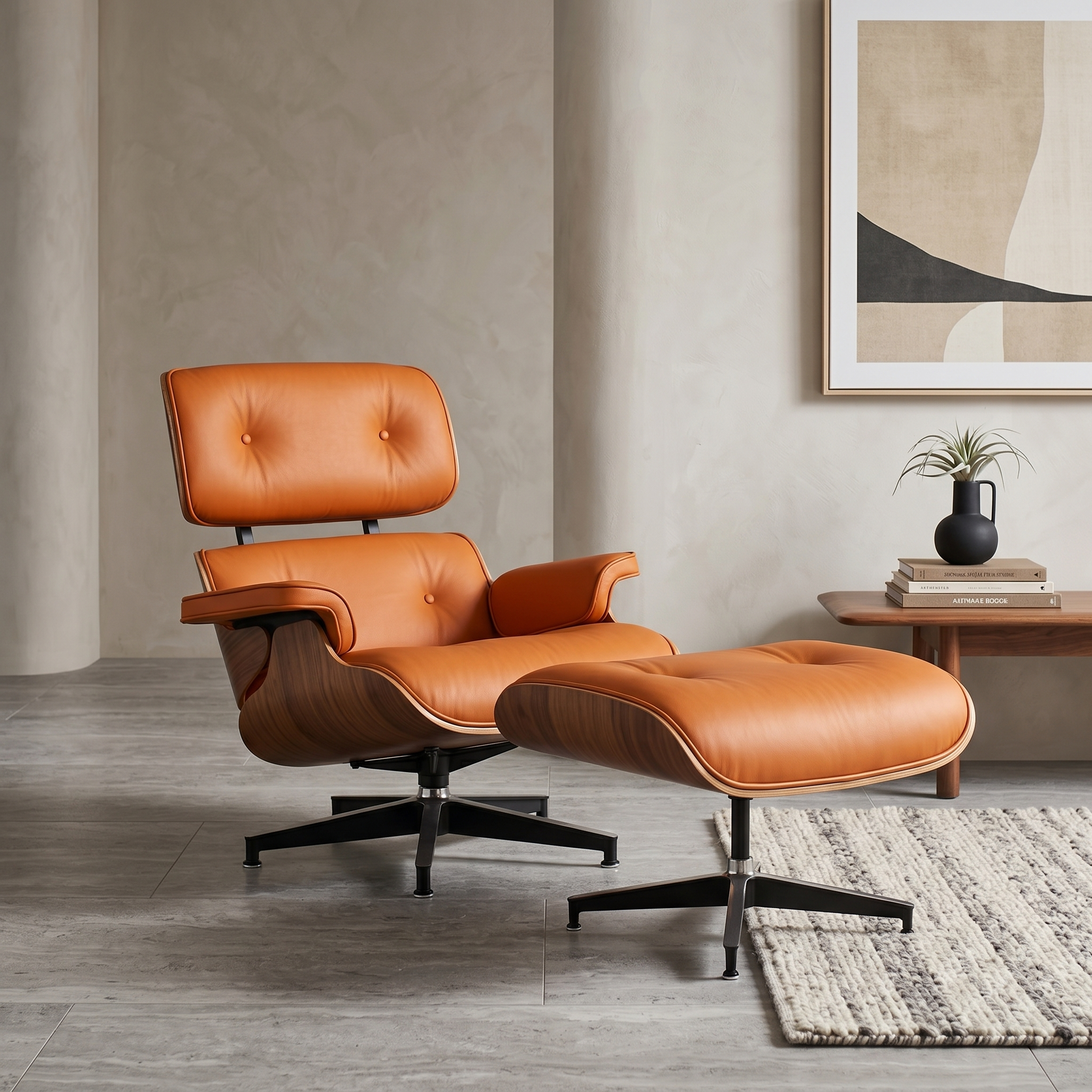 GIOREM ACCENT CHAIR  with FOOT STOOL
