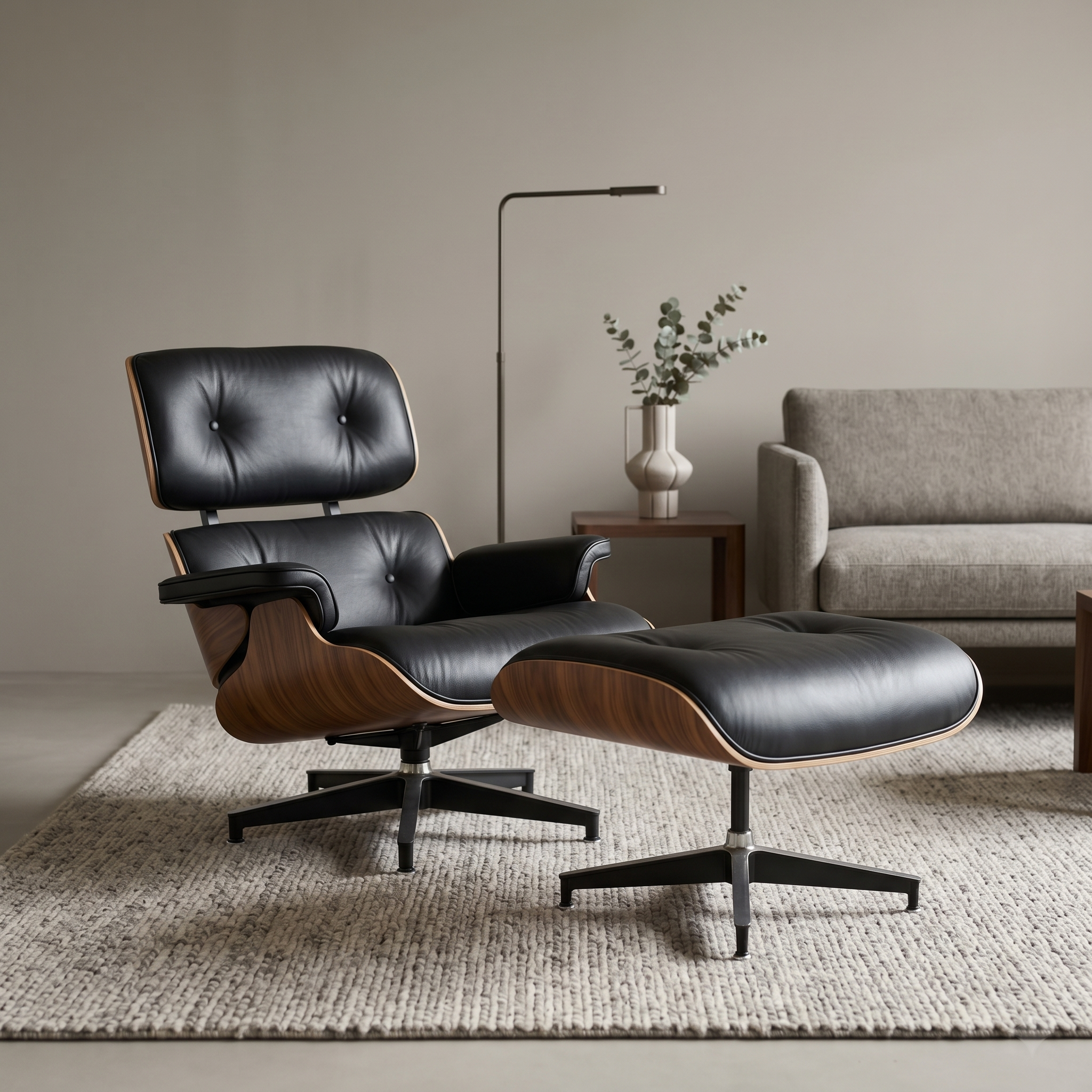 GIOREM ACCENT CHAIR  with FOOT STOOL