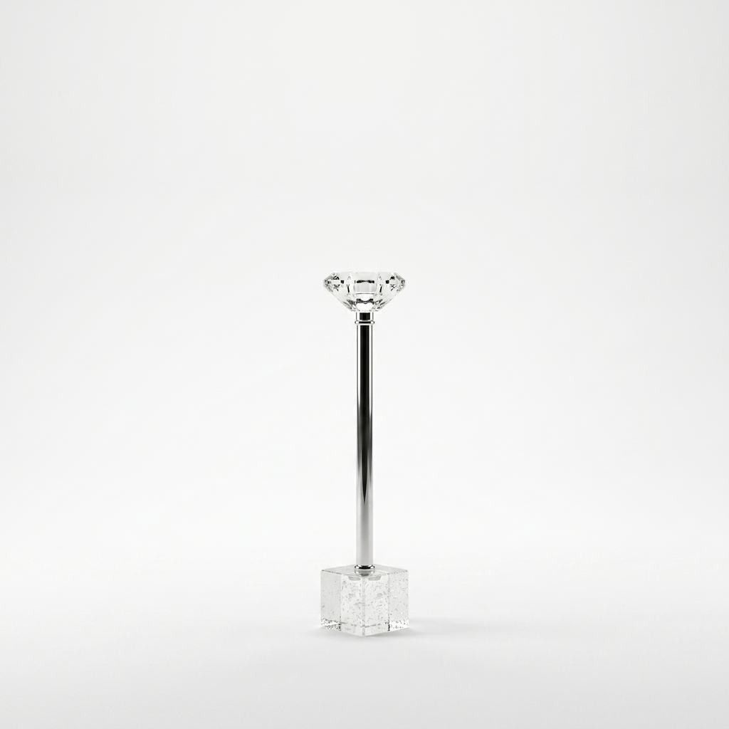 CRYSTAL CANDLE HOLDER
