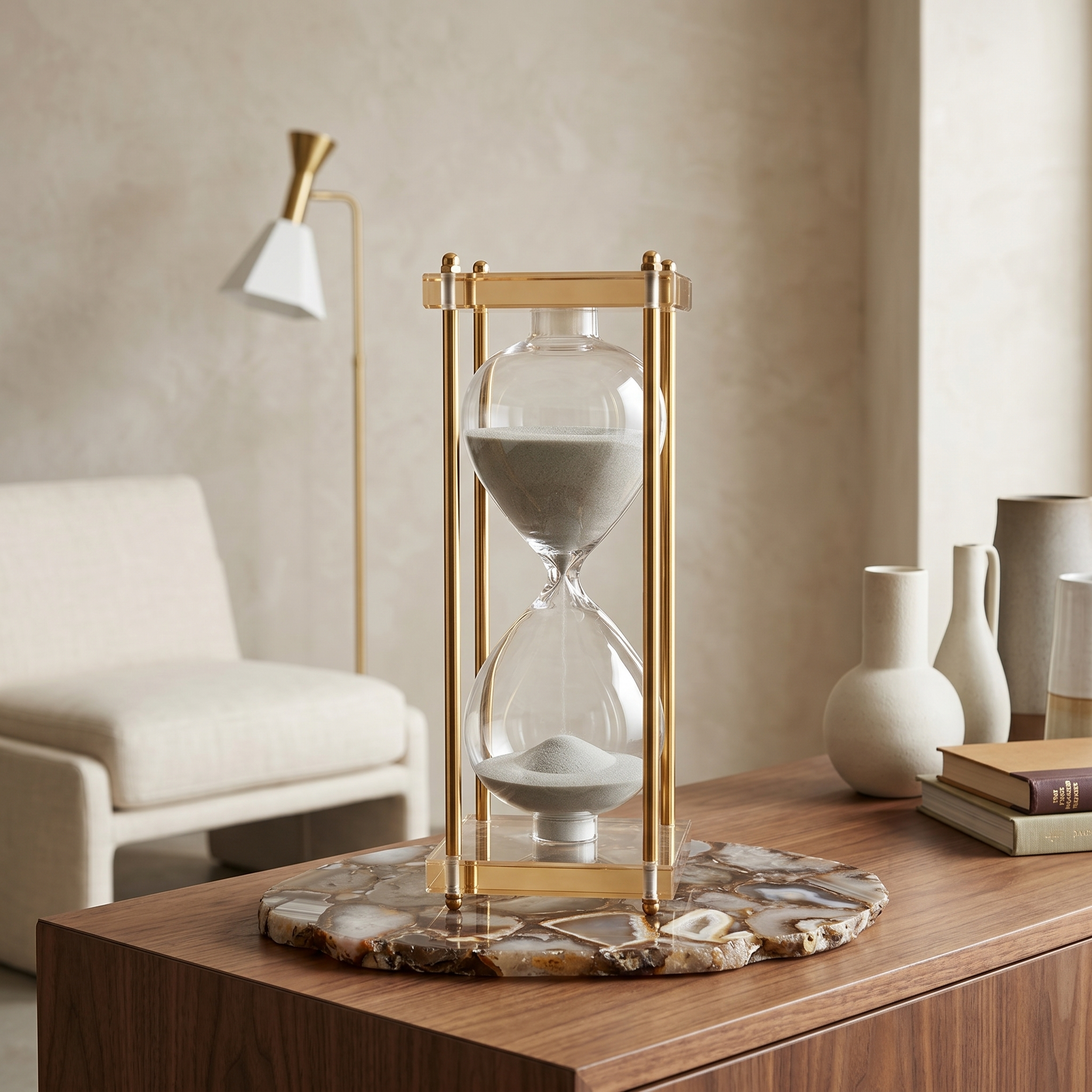 HOURGLASS GOLD COLUMN