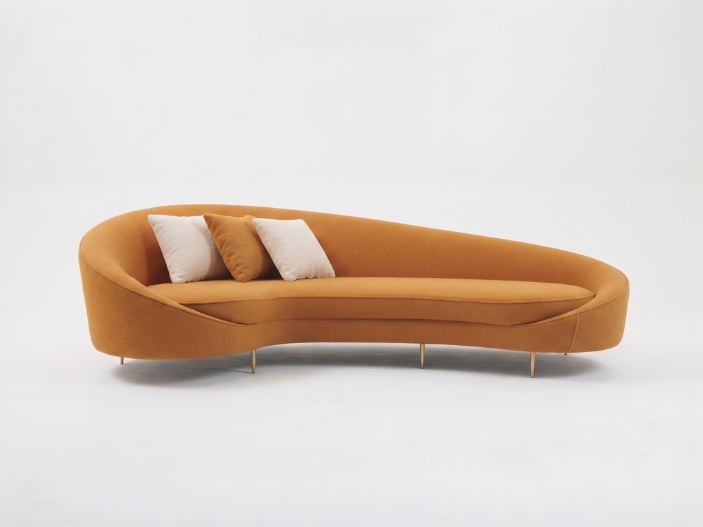 ABILIO CURVED SOFA