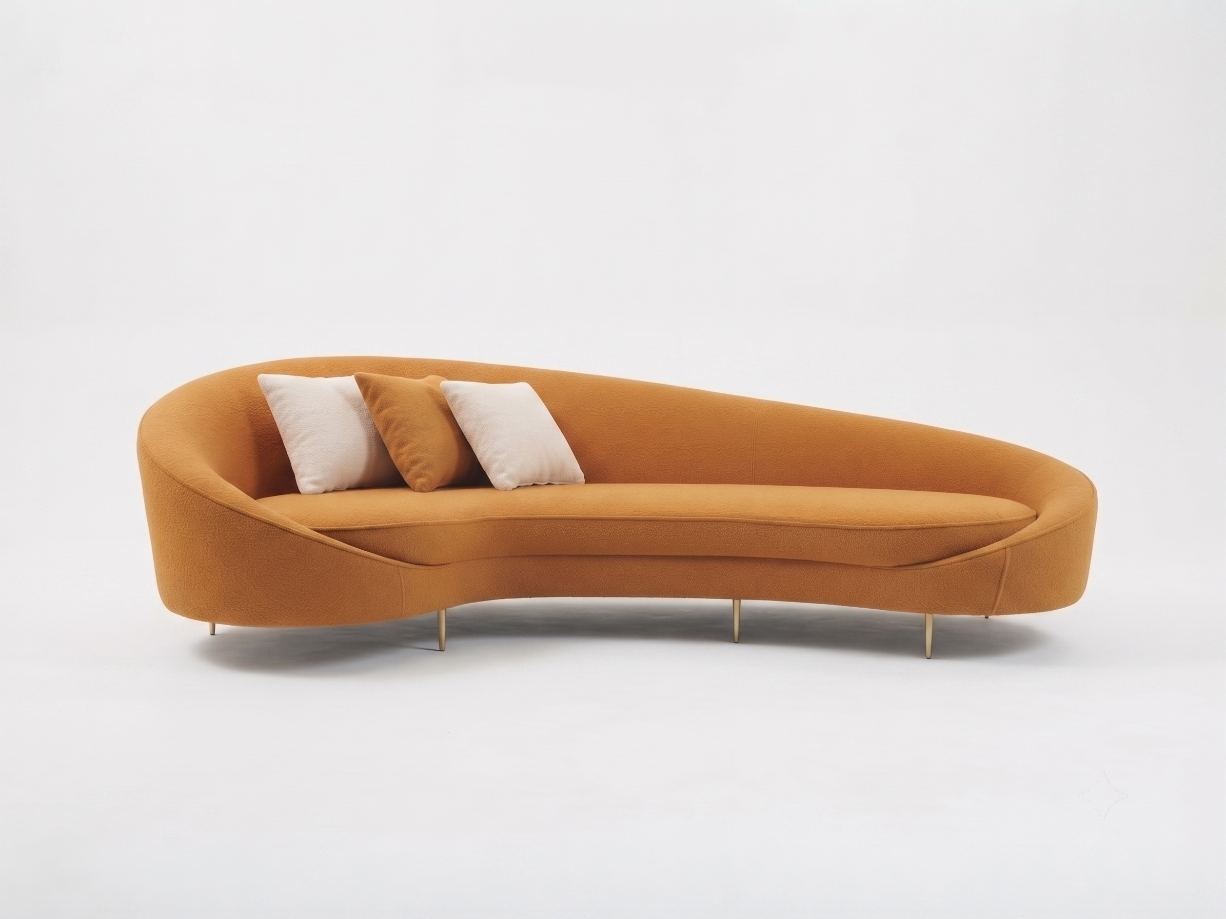 ABILIO CURVED SOFA