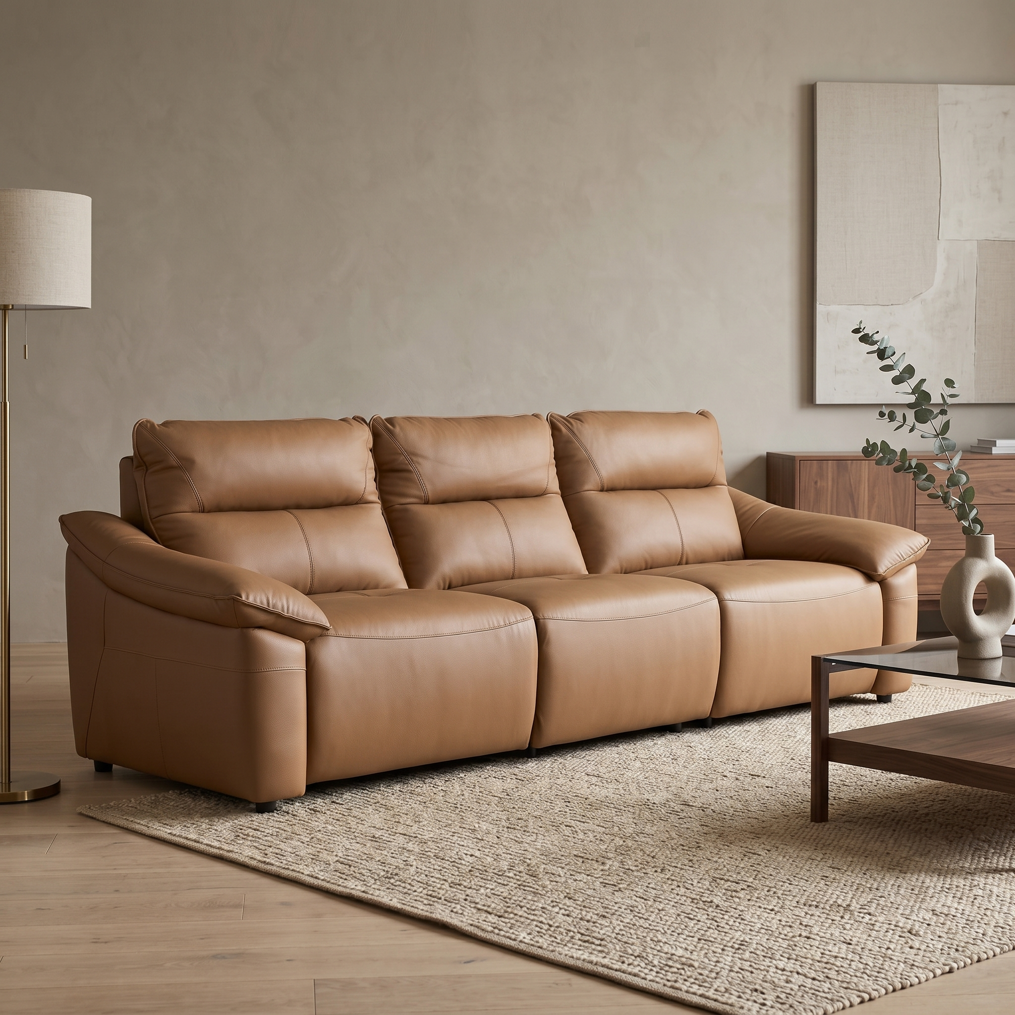 GAMMALA 3 SEATER SOFA with RECLINER