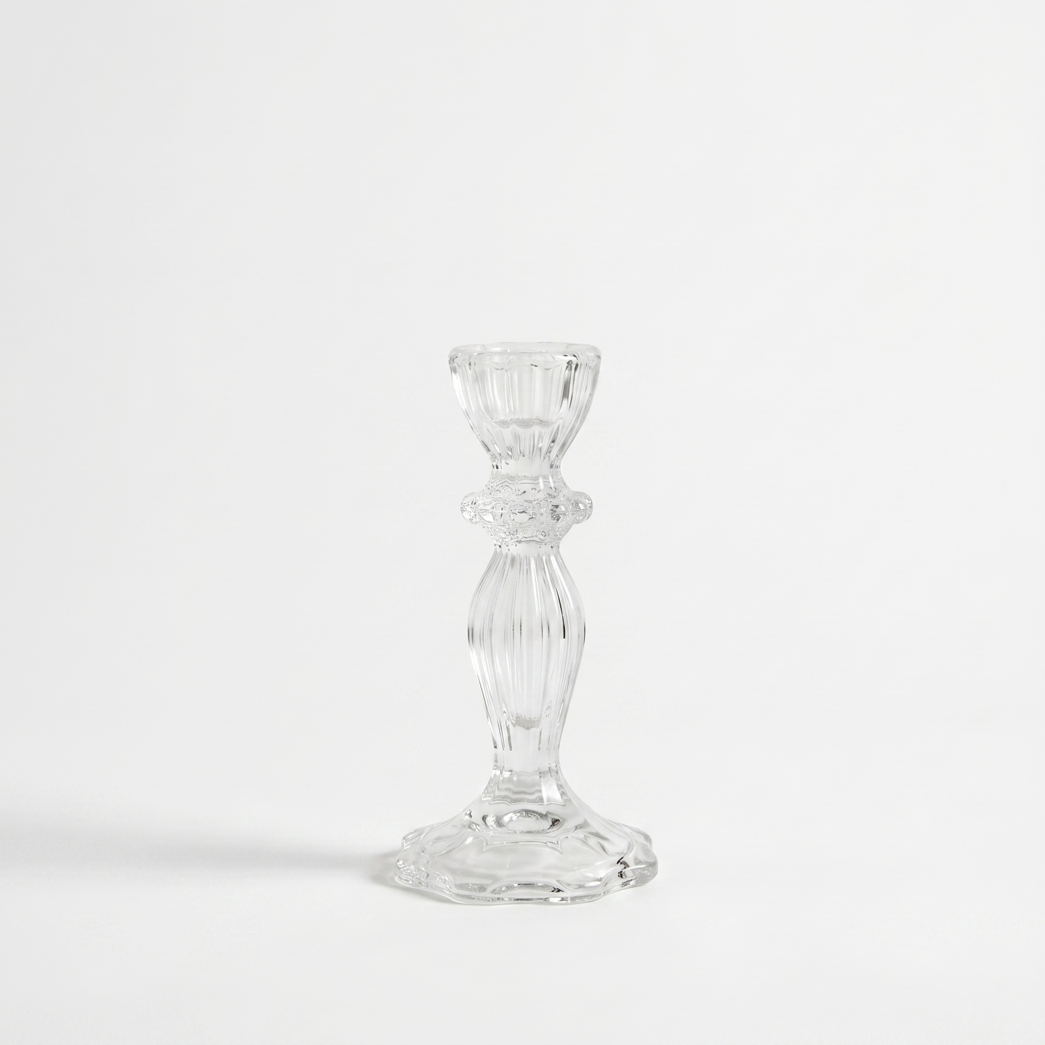 GLASS CANDLE HOLDER