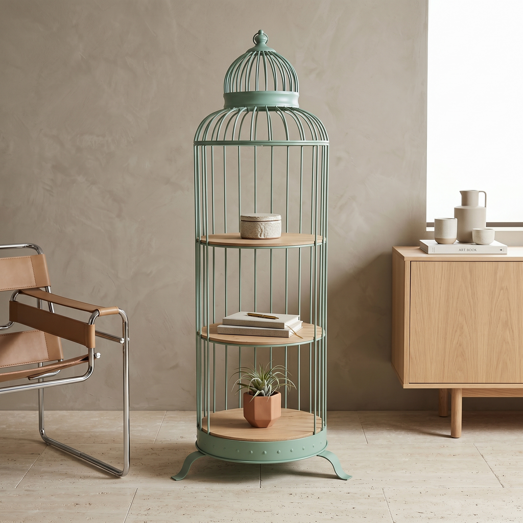 CHARLOTTE BIRD  CAGE SHELF