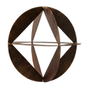 METAL ORB DECOR