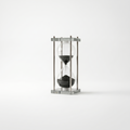 HOURGLASS SILVER COLUMN