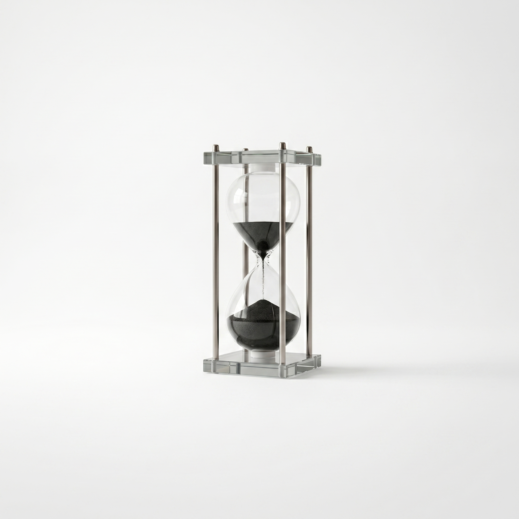 HOURGLASS SILVER COLUMN