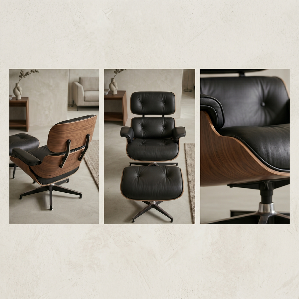 GIOREM ACCENT CHAIR  with FOOT STOOL