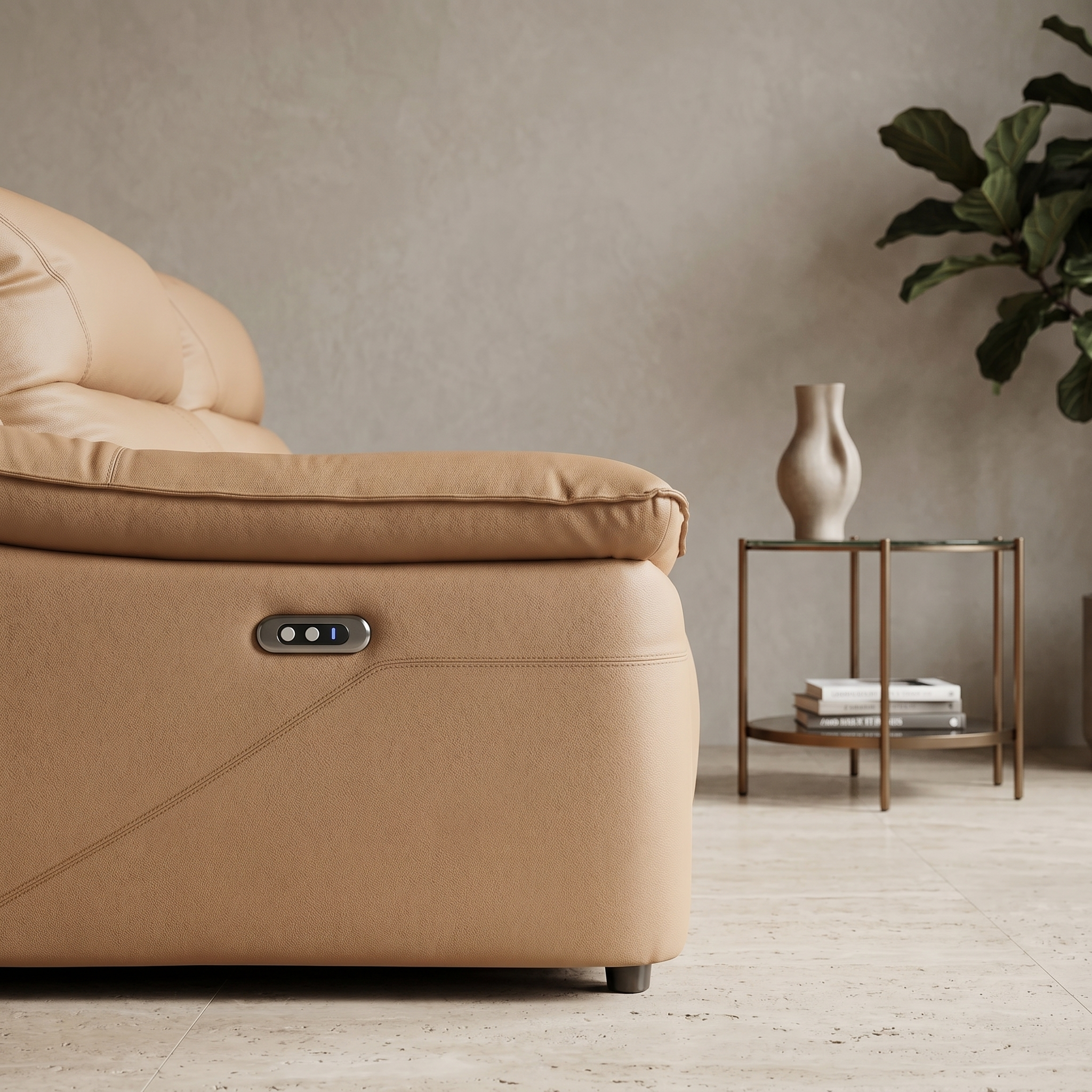 GAMMALA 3 SEATER SOFA with RECLINER
