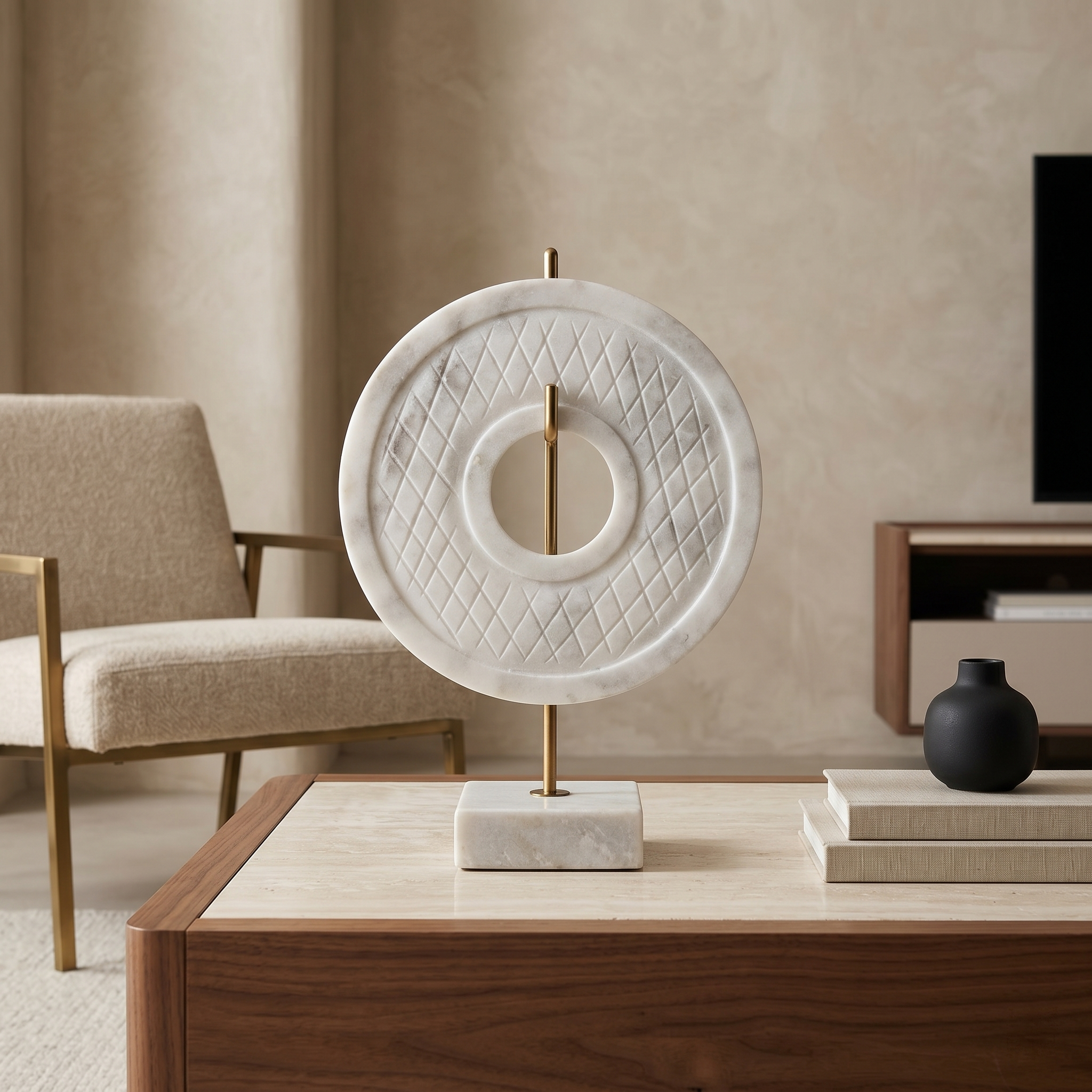 MARBLE COIN DECOR