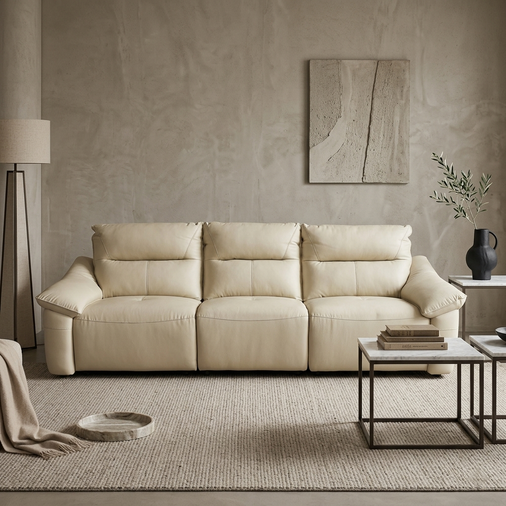 GAMMALA 3 SEATER SOFA with RECLINER