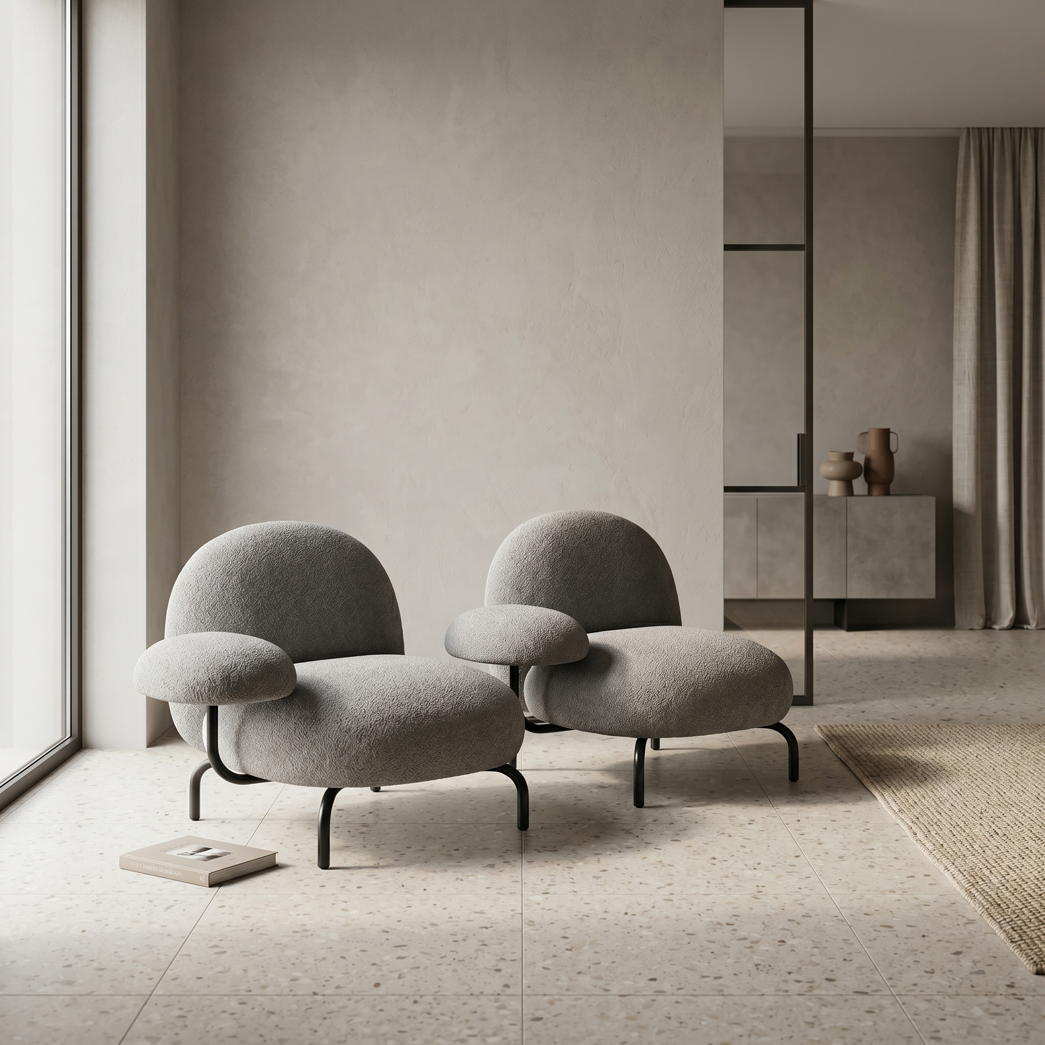 KHULAN ACCENT CHAIR with SINGLE ARMREST