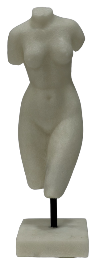 BUST SCULPTURE ON STAND