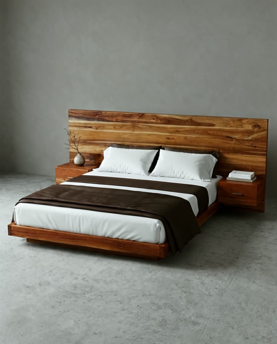 KHORHORNEN QUEEN BED