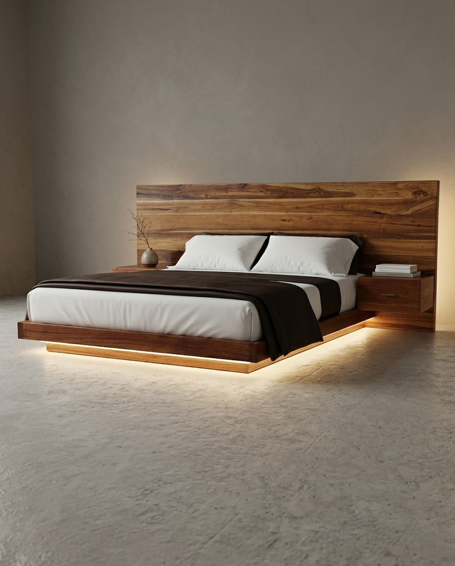 KHORHORNEN QUEEN BED
