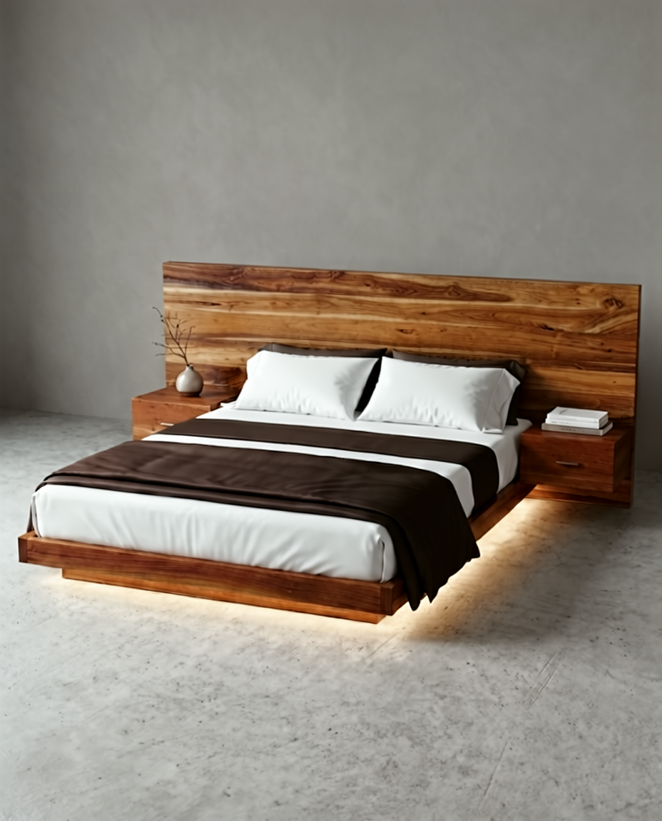 KHORHORNEN QUEEN BED