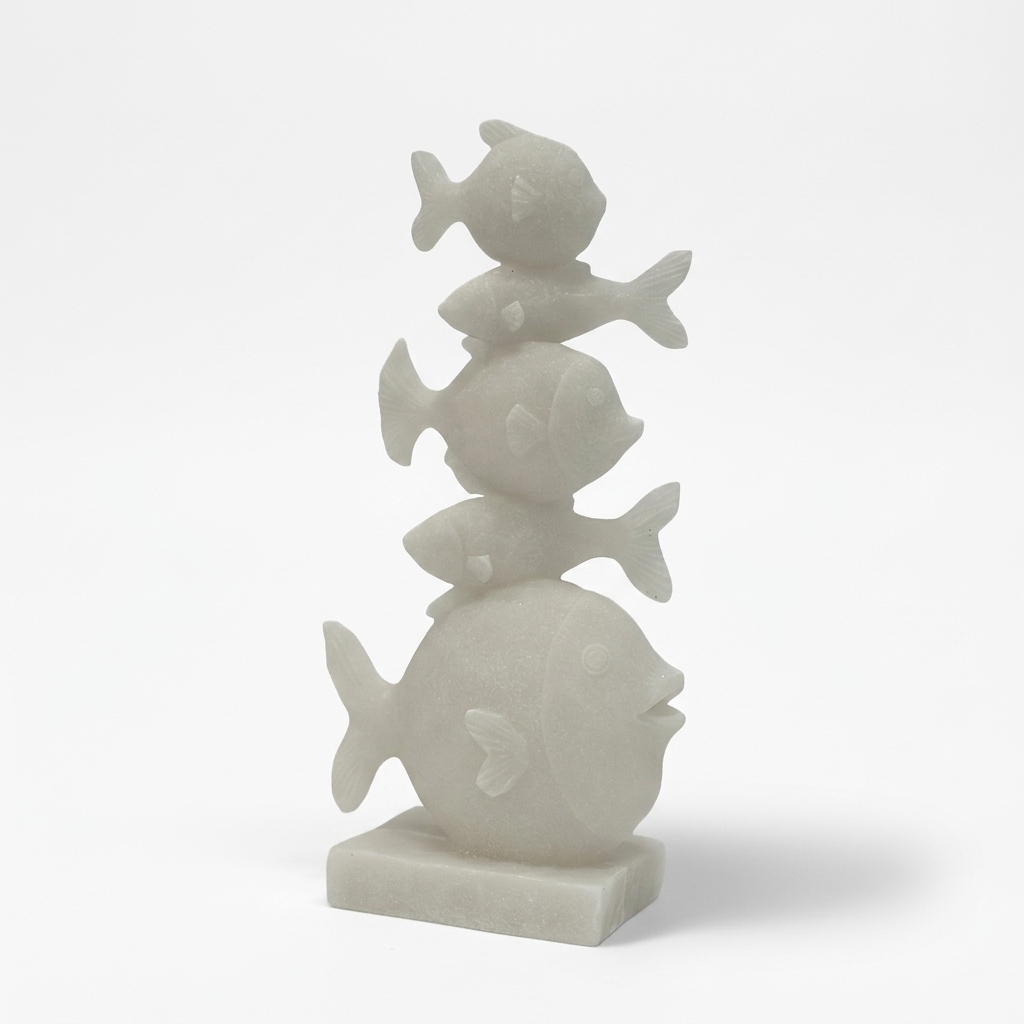 STACKING FISH FIGURINE