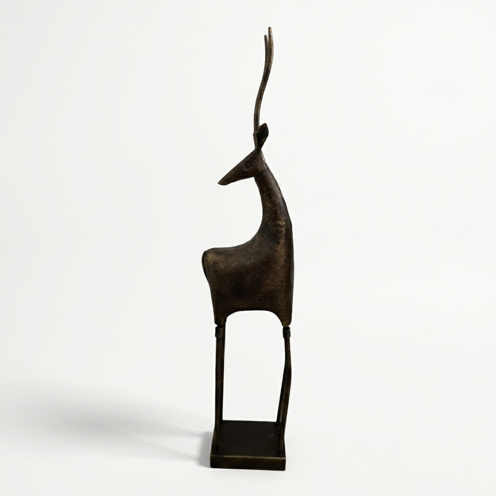 DEER METAL SCULPTURE
