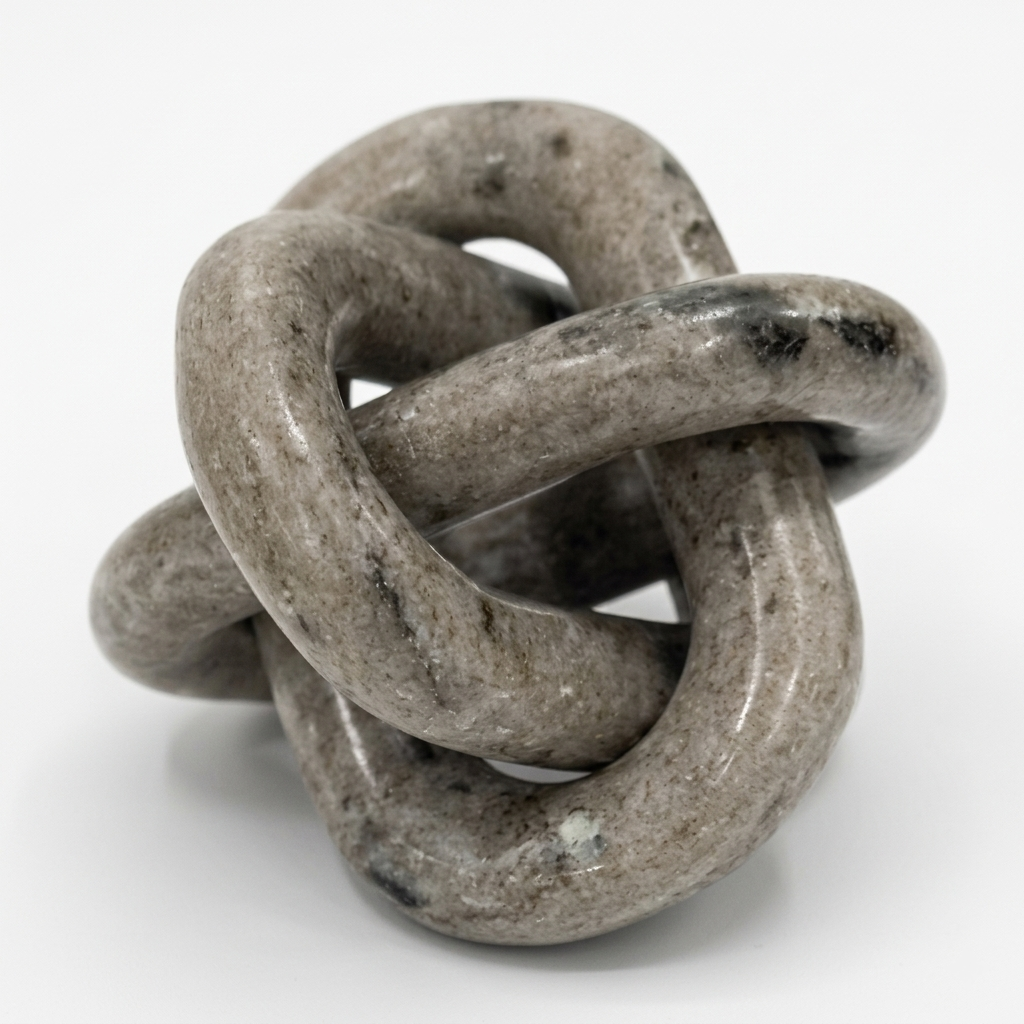 MARBLE CHAIN SCULPTURE