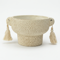 PLANTER with HANGING TASSEL BIG