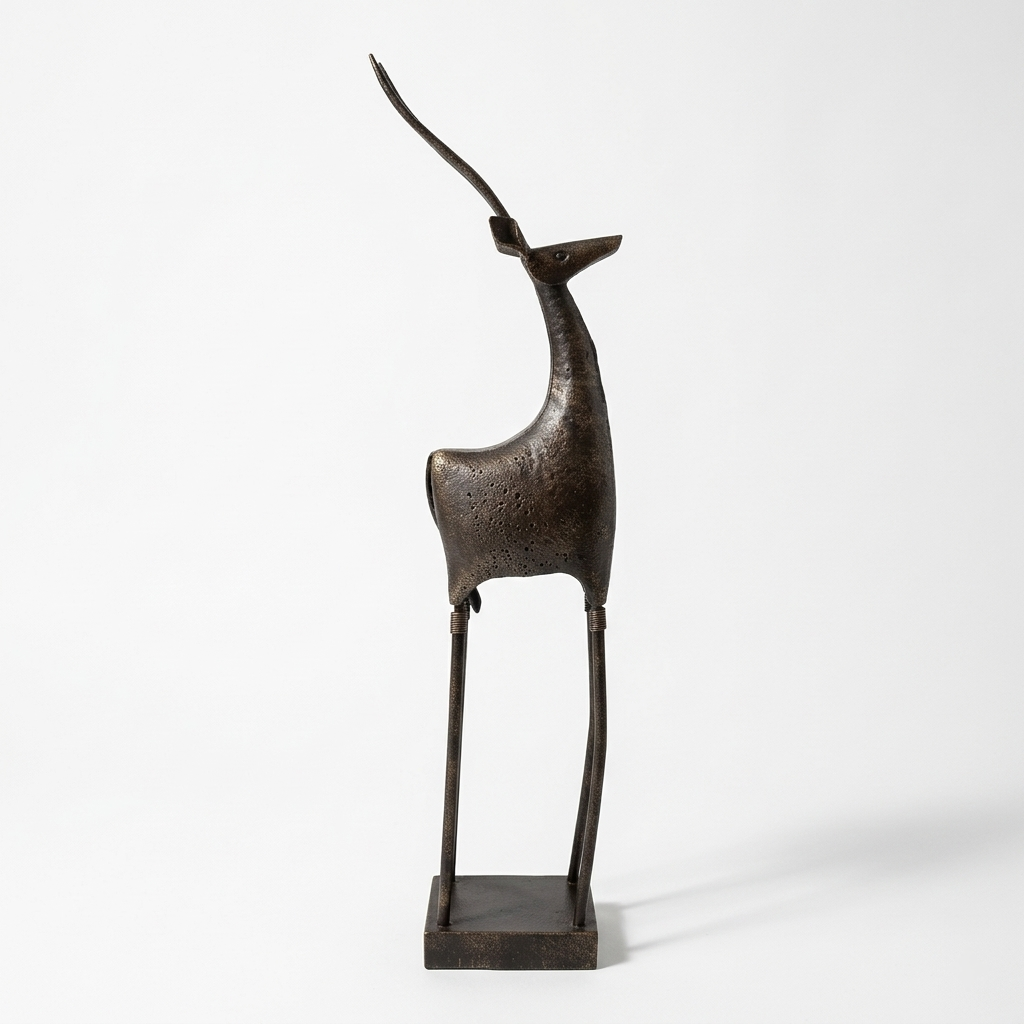DEER METAL SCULPTURE